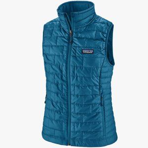 Patagonia Nano Puff Vest in Stellar Blue - Size S